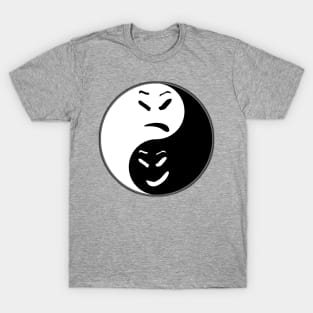 Happy Sad Yin Yang T-Shirt